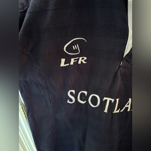 Scotland mens Rugby Shirt - Navy - Picture 5 of 6